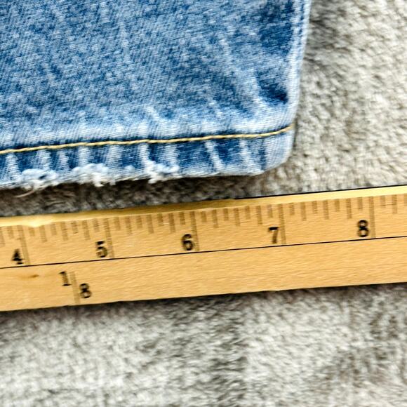 Womens 22 Old Navy OG Straight Jeans High Rise Ankle Light Wash Secret Smooth - Picture 13 of 13